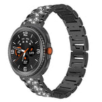 สายรัดนาฬิกาสแตนเลสสตีลเครื่องประดับเพชร xDfind สำหรับ Samsung Galaxy Watch Ultra / Ultra 2025, สำหรับ Samsung Galaxy Watch8 / Watch8 Classic, สำหรับ Samsung Galaxy Watch7 / FE / 6 / 5 / 4, สำหรับ Samsung Galaxy Fit3
