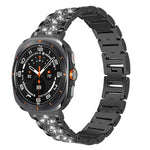 สายรัดนาฬิกาสแตนเลสสตีลเครื่องประดับเพชร xDfind สำหรับ Samsung Galaxy Watch Ultra / Ultra 2025, สำหรับ Samsung Galaxy Watch8 / Watch8 Classic, สำหรับ Samsung Galaxy Watch7 / FE / 6 / 5 / 4, สำหรับ Samsung Galaxy Fit3