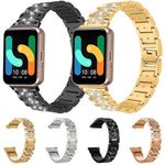 สายรัดนาฬิกาสแตนเลสสตีลเครื่องประดับเพชร xDfind สำหรับ Samsung Galaxy Watch Ultra / Ultra 2025, สำหรับ Samsung Galaxy Watch8 / Watch8 Classic, สำหรับ Samsung Galaxy Watch7 / FE / 6 / 5 / 4, สำหรับ Samsung Galaxy Fit3