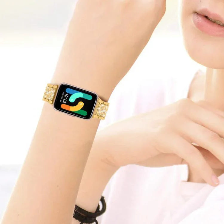 สายรัดนาฬิกาสแตนเลสสตีลเครื่องประดับเพชร xDfind สำหรับ Samsung Galaxy Watch Ultra / Ultra 2025, สำหรับ Samsung Galaxy Watch8 / Watch8 Classic, สำหรับ Samsung Galaxy Watch7 / FE / 6 / 5 / 4, สำหรับ Samsung Galaxy Fit3