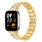 xDfind Diamond Jewelry Stainless Steel Watch Band, For Xiaomi Band 10 Pro / 9 Pro / Redmi Watch 6, For Xiaomi Smart Band 10 / 9 / 8 / NFC 14mm, For Redmi Watch 3 Active / Lite 20mm, For Redmi Watch 3 20mm
