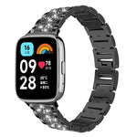 xDfind Diamond Jewelry Stainless Steel Watch Band, For Xiaomi Band 10 Pro / 9 Pro / Redmi Watch 6, For Xiaomi Smart Band 10 / 9 / 8 / NFC 14mm, For Redmi Watch 3 Active / Lite 20mm, For Redmi Watch 3 20mm