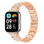 xDfind Diamond Jewelry Stainless Steel Watch Band, For Xiaomi Band 10 Pro / 9 Pro / Redmi Watch 6, For Xiaomi Smart Band 10 / 9 / 8 / NFC 14mm, For Redmi Watch 3 Active / Lite 20mm, For Redmi Watch 3 20mm