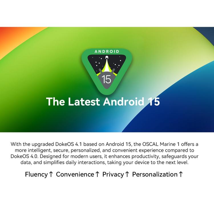 Blackview Oscal Marine 1, 6.56 นิ้ว Android 15 Unisoc UMS9230E T615 Octa Core, เครือข่าย: 4G, OTG, NFC, 4GB+128GB