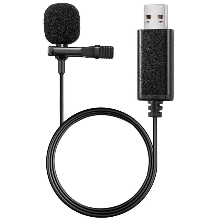 ไมโครโฟน Lavalier แบบ USB สำหรับแล็ปท็อป บันทึกเสียงประชุมสด, อินเทอร์เฟซ USB