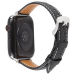 สายรัดนาฬิกาหนังไมโครไฟเบอร์ผ้าไหม สำหรับ Apple Watch ขนาด 46 มม. / 49 มม. / 45 มม. / 44 มม. สำหรับ Apple Watch ขนาด 42 มม. / 41 มม. / 40 มม. / 38 มม.