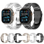 สายรัดนาฬิกาโลหะผสมไทเทเนียมหัวเข็มขัดแบนปลดล็อกเร็ว 26mm สำหรับ Apple Watch 46mm / 49mm / 45mm / 44mm