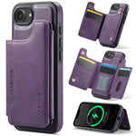 เคสโทรศัพท์ถอดได้พร้อมกระเป๋าใส่บัตร RFID MagSafe รุ่น MAGKING K3 Series สำหรับ iPhone 17e / 16e, สำหรับ iPhone 17, สำหรับ iPhone 16 Pro Max, สำหรับ iPhone 16 Pro, สำหรับ iPhone 16 Plus, สำหรับ iPhone 16