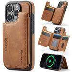 เคสโทรศัพท์ถอดได้พร้อมกระเป๋าใส่บัตร RFID MagSafe รุ่น MAGKING K3 Series สำหรับ iPhone 17e / 16e, สำหรับ iPhone 17, สำหรับ iPhone 16 Pro Max, สำหรับ iPhone 16 Pro, สำหรับ iPhone 16 Plus, สำหรับ iPhone 16