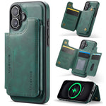 เคสโทรศัพท์ถอดได้พร้อมกระเป๋าใส่บัตร RFID MagSafe รุ่น MAGKING K3 Series สำหรับ iPhone 17e / 16e, สำหรับ iPhone 17, สำหรับ iPhone 16 Pro Max, สำหรับ iPhone 16 Pro, สำหรับ iPhone 16 Plus, สำหรับ iPhone 16