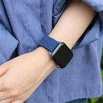 สายรัดนาฬิกาไนลอนหัวเข็มขัดบันไดพร้อมเปลี่ยนฝาครอบ PC ฟิล์ม Ultra 49mm สำหรับ Apple Watch Series 44mm, สำหรับ Apple Watch Series 40mm, สำหรับ Apple Watch Series 10 / 11 46mm, สำหรับ Apple Watch Series 10 / 11 42mm, สำหรับ Apple Watch Series 45mm