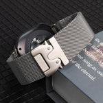 Umbrella Buckle Milanese Titanium Steel Watch Band, For Samsung Galaxy Watch Ultra / Ultra 2025, For Samsung Galaxy Watch8 / Watch8 Classic