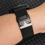 Umbrella Buckle Milanese Titanium Steel Watch Band, For Samsung Galaxy Watch Ultra / Ultra 2025, For Samsung Galaxy Watch8 / Watch8 Classic