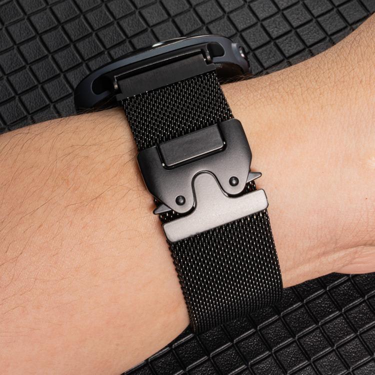Umbrella Buckle Milanese Titanium Steel Watch Band, For Samsung Galaxy Watch Ultra / Ultra 2025, For Samsung Galaxy Watch8 / Watch8 Classic