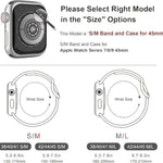 สายรัดนาฬิกาซิลิโคนหัวเข็มขัดหมุดพร้อมเคส PC แบบฟิล์มในตัว สำหรับ Apple Watch Series 44mm, สำหรับ Apple Watch Series 40mm, สำหรับ Apple Watch Series 10 / 11 46mm, สำหรับ Apple Watch Series 10 / 11 42mm, สำหรับ Apple Watch Ultra 3 / 2 / 1 49mm