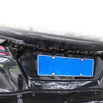 Forged Gold Foil Carbon Fiber Car Trunk Decorative Sticker for Chevrolet Corvette C8 2020-, Left and Right Driver, Trunk