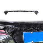 Forged Gold Foil Carbon Fiber Car Trunk Decorative Sticker for Chevrolet Corvette C8 2020-, Left and Right Driver, Trunk