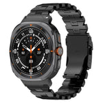 สายรัดนาฬิกาหัวเข็มขัดนิรภัยผีเสื้อโลหะผสมไทเทเนียม สำหรับ Samsung Galaxy Watch Ultra 47mm / Ultra 2025