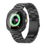 สายรัดนาฬิกาโลหะผสมไทเทเนียมแบบหัวเข็มขัดแบนเม็ดสาม สำหรับ Samsung Galaxy Watch Ultra / Ultra 2025, สำหรับ Samsung Galaxy Watch8 / Watch8 Classic