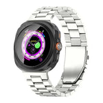 สายรัดนาฬิกาโลหะผสมไทเทเนียมแบบหัวเข็มขัดแบนเม็ดสาม สำหรับ Samsung Galaxy Watch Ultra / Ultra 2025, สำหรับ Samsung Galaxy Watch8 / Watch8 Classic