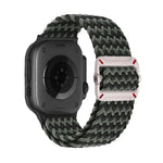 สายรัดนาฬิกาไนลอนถักหัวเข็มขัดกลไกสองห่วง สำหรับ Apple Watch 46mm / 49mm / 45mm / 44mm