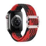 สายรัดนาฬิกาไนลอนถักหัวเข็มขัดกลไกสองห่วง สำหรับ Apple Watch 46mm / 49mm / 45mm / 44mm