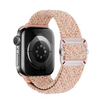 สายรัดนาฬิกาไนลอนถักหัวเข็มขัดกลไกสองห่วง สำหรับ Apple Watch 46mm / 49mm / 45mm / 44mm