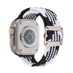 สายรัดนาฬิกาไนลอนถักหัวเข็มขัดกลไกสองห่วง สำหรับ Apple Watch 42mm / 41mm / 40mm / 38mm