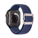 สายรัดนาฬิกาไนลอนถักหัวเข็มขัดกลไกสองห่วง สำหรับ Apple Watch 42mm / 41mm / 40mm / 38mm