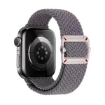 สายรัดนาฬิกาไนลอนถักหัวเข็มขัดกลไกสองห่วง สำหรับ Apple Watch 42mm / 41mm / 40mm / 38mm