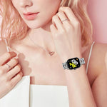 20mm xDfind Small Twist Diamond Metal Watch Band, For Xiaomi Band 10 Pro/9 Pro/Redmi Watch 6/5/4, For Redmi Watch 3 Active / Watch 3 Lite, For Redmi Watch 3