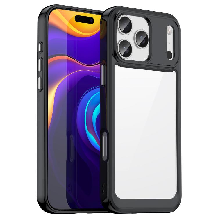 เคสโทรศัพท์อะคริลิก + TPU ซีรีส์สีสัน สำหรับ iPhone 17 Pro Max, สำหรับ iPhone 17 Pro, สำหรับ iPhone 17, สำหรับ iPhone Air