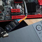 สายอะแดปเตอร์ USB3.0 เมนบอร์ดคอมพิวเตอร์ 2 ชิ้น, 20 พิน ตัวผู้เป็น 9 พิน ตัวเมีย, 9 พิน ตัวผู้เป็น 20 พิน ตัวเมีย