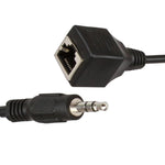 สายอะแดปเตอร์แจ็ค 3.5 มม. ตัวผู้เป็นพอร์ตเครือข่าย RJ45 ตัวเมีย สำหรับหน้าจอสัมผัส Thunderstone