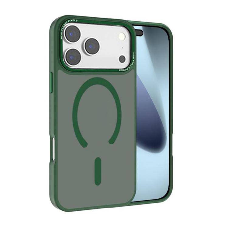 เคสโทรศัพท์ Kalebol กรอบเลนส์โลหะ MagSafe ฝ้าด้าน PC สำหรับ iPhone 17 Pro Max, สำหรับ iPhone 17 Pro, สำหรับ iPhone 17, สำหรับ iPhone Air, สำหรับ iPhone 16 Pro Max
