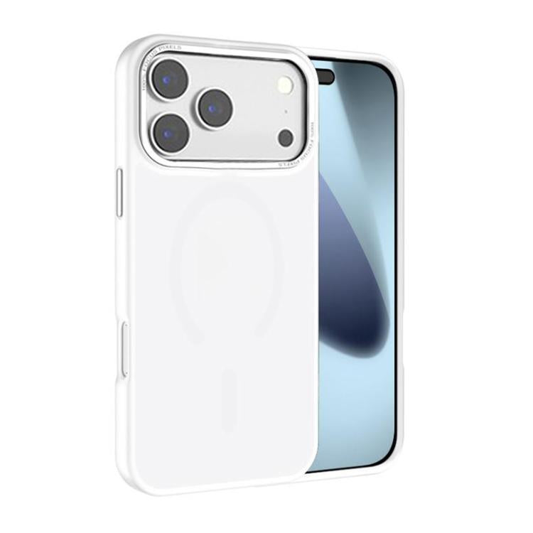 เคสโทรศัพท์ Kalebol กรอบเลนส์โลหะ MagSafe ฝ้าด้าน PC สำหรับ iPhone 17 Pro Max, สำหรับ iPhone 17 Pro, สำหรับ iPhone 17, สำหรับ iPhone Air, สำหรับ iPhone 16 Pro Max
