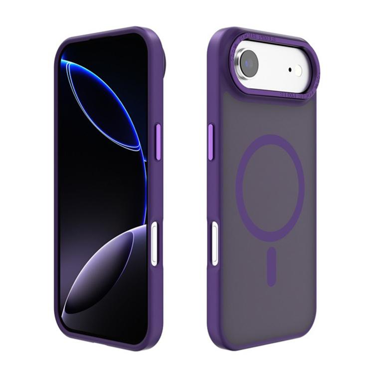 เคสโทรศัพท์ Kalebol กรอบเลนส์โลหะ MagSafe ฝ้าด้าน PC สำหรับ iPhone 17 Pro Max, สำหรับ iPhone 17 Pro, สำหรับ iPhone 17, สำหรับ iPhone Air, สำหรับ iPhone 16 Pro Max