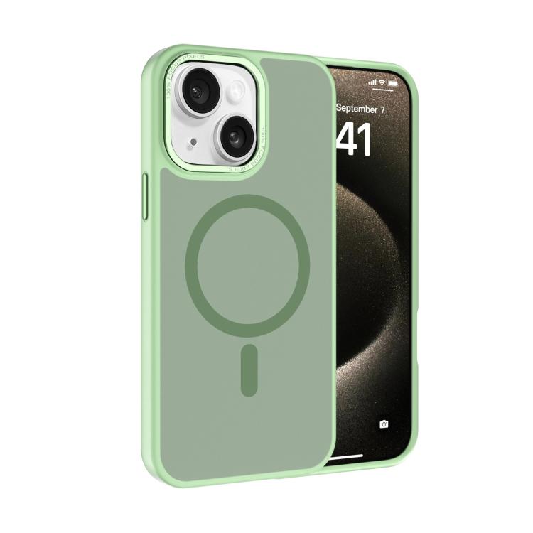 Kalebol Metal Lens Frame MagSafe Frosted PC Phone Case, For iPhone 14 Pro Max, For iPhone 13 Pro Max, For iPhone 13 Pro, For iPhone 13