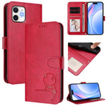 Litter Panda Embossing RFID Leather Phone Case with Lanyard, For iPhone 14 Pro Max, For iPhone SE 2022 / 2020 / 8 / 7, For iPhone 13 Pro Max, For iPhone 13 Pro, For iPhone 13 mini, For iPhone 12 / 12 Pro, For iPhone 12 Pro Max, For iPhone 12 mini