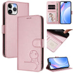 กระเป๋าโทรศัพท์หนังลายปั๊มหมีแพนด้าพร้อม RFID และสายคล้อง สำหรับ iPhone 11 Pro Max, สำหรับ iPhone 11, สำหรับ iPhone 11 Pro, สำหรับ iPhone X / XS, สำหรับ iPhone XR, สำหรับ iPhone XS Max, สำหรับ iPhone 8 Plus / 7 Plus