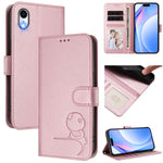กระเป๋าโทรศัพท์หนังลายปั๊มหมีแพนด้าพร้อม RFID และสายคล้อง สำหรับ iPhone 11 Pro Max, สำหรับ iPhone 11, สำหรับ iPhone 11 Pro, สำหรับ iPhone X / XS, สำหรับ iPhone XR, สำหรับ iPhone XS Max, สำหรับ iPhone 8 Plus / 7 Plus