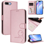 กระเป๋าโทรศัพท์หนังลายปั๊มหมีแพนด้าพร้อม RFID และสายคล้อง สำหรับ iPhone 11 Pro Max, สำหรับ iPhone 11, สำหรับ iPhone 11 Pro, สำหรับ iPhone X / XS, สำหรับ iPhone XR, สำหรับ iPhone XS Max, สำหรับ iPhone 8 Plus / 7 Plus