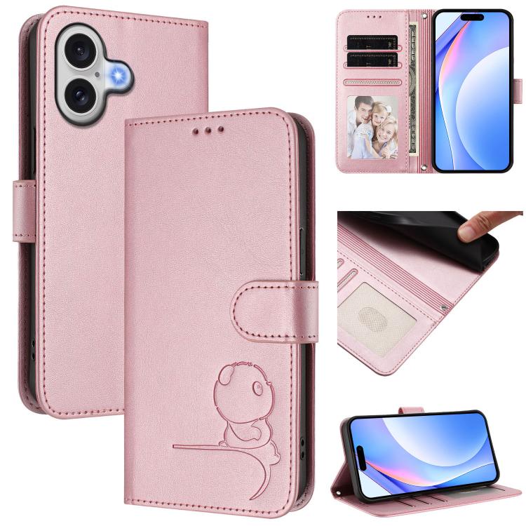 เคสโทรศัพท์หนัง Litter Panda ปั๊มลาย RFID พร้อมสายคล้อง สำหรับ iPhone 17e / 16e, สำหรับ iPhone 17 Pro Max, สำหรับ iPhone 17 Pro, สำหรับ iPhone 17, สำหรับ iPhone Air, สำหรับ iPhone 16 Pro Max, สำหรับ iPhone 16 Pro, สำหรับ iPhone 16 Plus