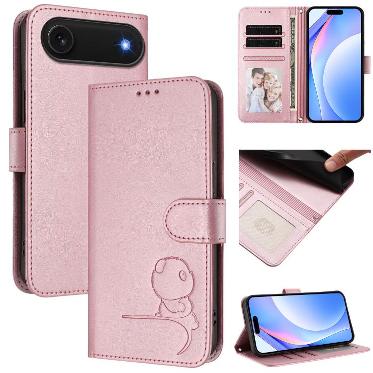 เคสโทรศัพท์หนัง Litter Panda ปั๊มลาย RFID พร้อมสายคล้อง สำหรับ iPhone 17e / 16e, สำหรับ iPhone 17 Pro Max, สำหรับ iPhone 17 Pro, สำหรับ iPhone 17, สำหรับ iPhone Air, สำหรับ iPhone 16 Pro Max, สำหรับ iPhone 16 Pro, สำหรับ iPhone 16 Plus
