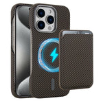 เคสโทรศัพท์ที่ใส่บัตรแม่เหล็ก Carbon Fiber MagSafe สำหรับ iPhone 17 Pro Max, สำหรับ iPhone 17 Pro, สำหรับ iPhone 17, สำหรับ iPhone Air, สำหรับ iPhone 16 Pro Max, iPhone 16 Pro, สำหรับ iPhone 16 Plus, สำหรับ iPhone 16, สำหรับ iPhone 15 Pro Max