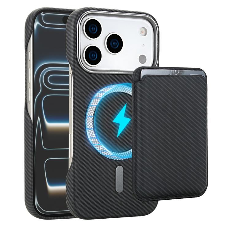 เคสโทรศัพท์ที่ใส่บัตรแม่เหล็ก Carbon Fiber MagSafe สำหรับ iPhone 17 Pro Max, สำหรับ iPhone 17 Pro, สำหรับ iPhone 17, สำหรับ iPhone Air, สำหรับ iPhone 16 Pro Max, iPhone 16 Pro, สำหรับ iPhone 16 Plus, สำหรับ iPhone 16, สำหรับ iPhone 15 Pro Max