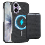 เคสโทรศัพท์ที่ใส่บัตรแม่เหล็ก Carbon Fiber MagSafe สำหรับ iPhone 17 Pro Max, สำหรับ iPhone 17 Pro, สำหรับ iPhone 17, สำหรับ iPhone Air, สำหรับ iPhone 16 Pro Max, iPhone 16 Pro, สำหรับ iPhone 16 Plus, สำหรับ iPhone 16, สำหรับ iPhone 15 Pro Max