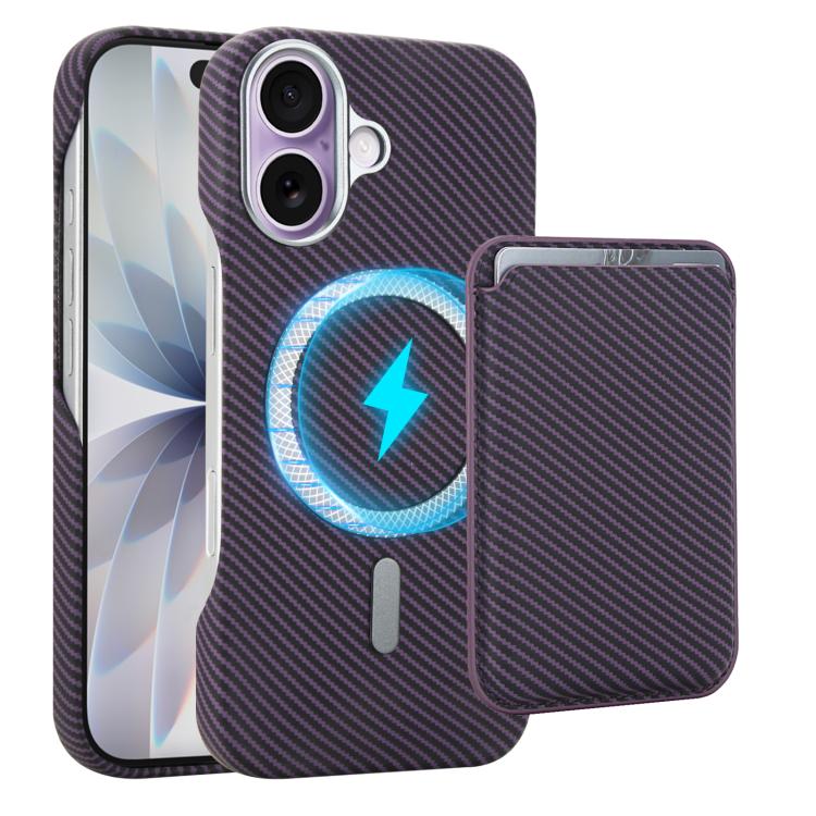 เคสโทรศัพท์ที่ใส่บัตรแม่เหล็ก Carbon Fiber MagSafe สำหรับ iPhone 17 Pro Max, สำหรับ iPhone 17 Pro, สำหรับ iPhone 17, สำหรับ iPhone Air, สำหรับ iPhone 16 Pro Max, iPhone 16 Pro, สำหรับ iPhone 16 Plus, สำหรับ iPhone 16, สำหรับ iPhone 15 Pro Max