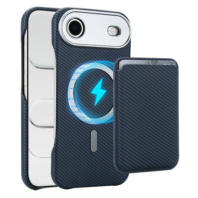 เคสโทรศัพท์ที่ใส่บัตรแม่เหล็ก Carbon Fiber MagSafe สำหรับ iPhone 17 Pro Max, สำหรับ iPhone 17 Pro, สำหรับ iPhone 17, สำหรับ iPhone Air, สำหรับ iPhone 16 Pro Max, iPhone 16 Pro, สำหรับ iPhone 16 Plus, สำหรับ iPhone 16, สำหรับ iPhone 15 Pro Max