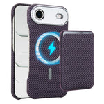 เคสโทรศัพท์ที่ใส่บัตรแม่เหล็ก Carbon Fiber MagSafe สำหรับ iPhone 17 Pro Max, สำหรับ iPhone 17 Pro, สำหรับ iPhone 17, สำหรับ iPhone Air, สำหรับ iPhone 16 Pro Max, iPhone 16 Pro, สำหรับ iPhone 16 Plus, สำหรับ iPhone 16, สำหรับ iPhone 15 Pro Max